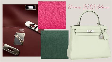 hermes bags 2023|hermes 2023 colors.